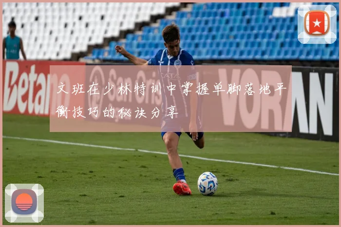 文班在少林特训中掌握单脚落地平衡技巧的秘诀分享